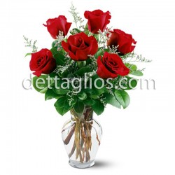 Bouquet de 6 Rosas